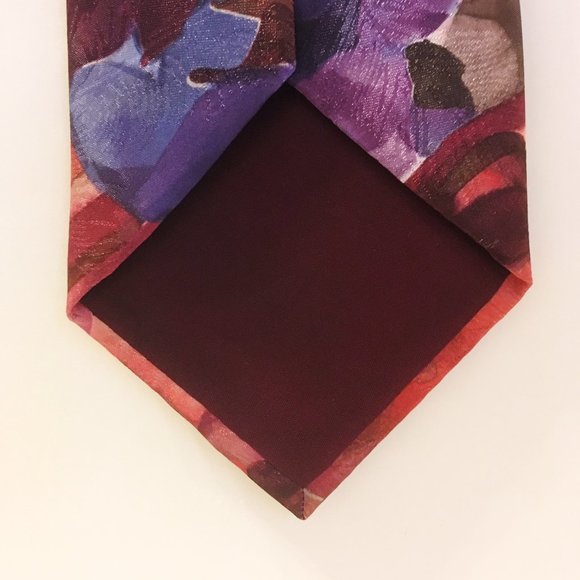 Don Loper Floral Necktie Beverly Hills Abstract - Picture 5 of 6